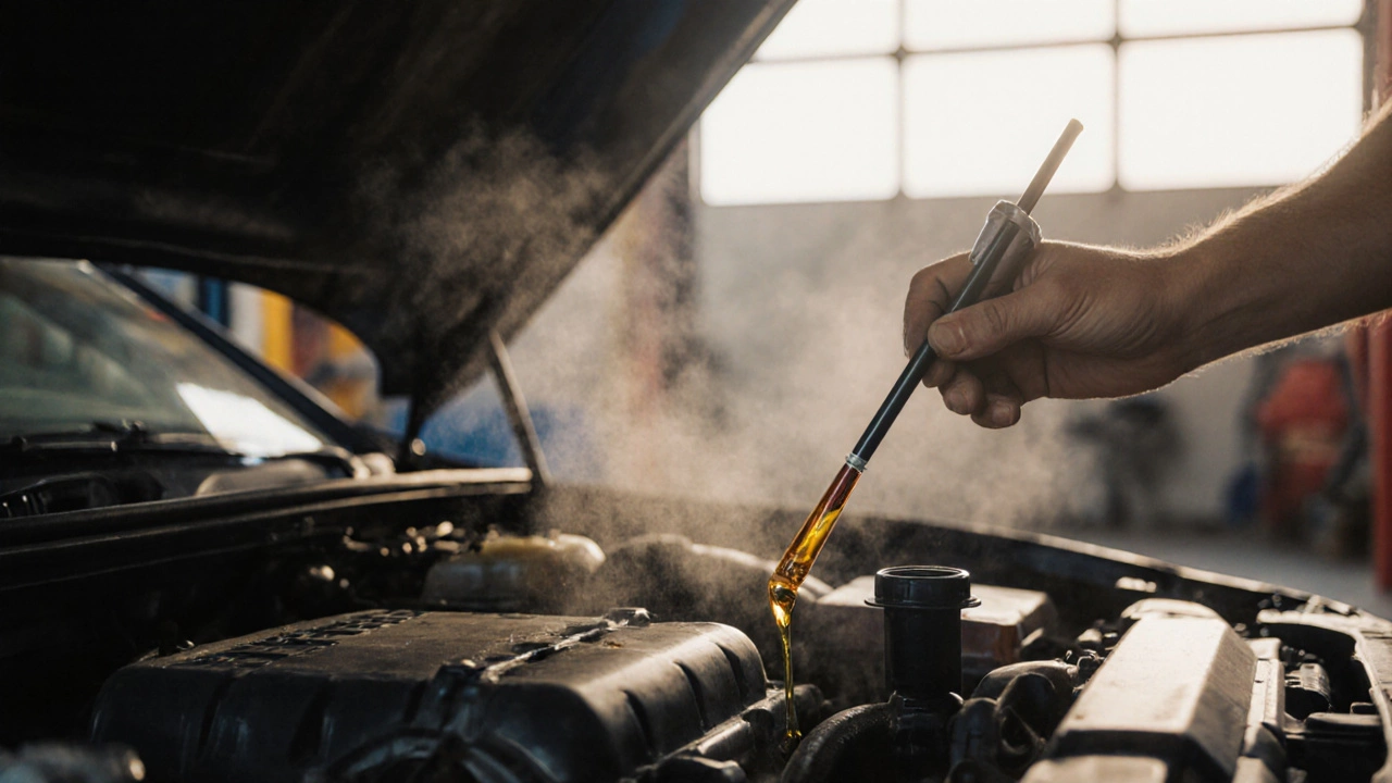 Можно ли ехать сразу после замены масла в двигателе?