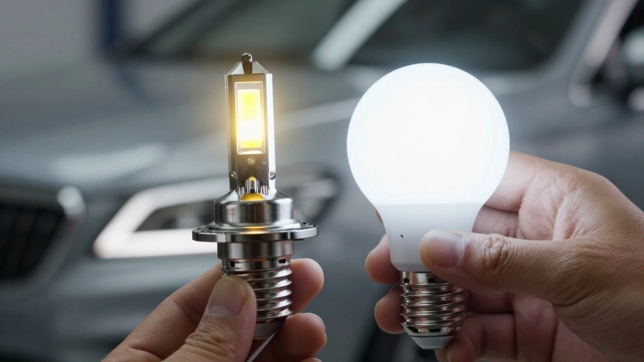 Замена галогенных ламп на светодиоды: последствия, плюсы и риски